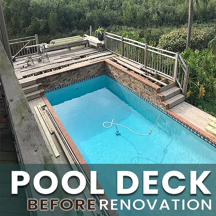 Skillman Before Pool Deck Renovation