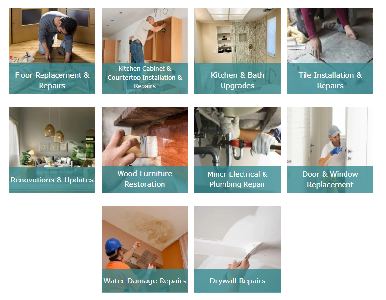 Home Renovations The Skill Man Offers Different Types of Repair