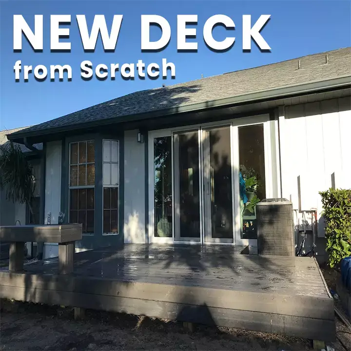 New Deck from Scratch by The Skillman